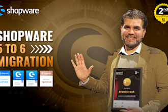 upgrade and migrate your shopware store