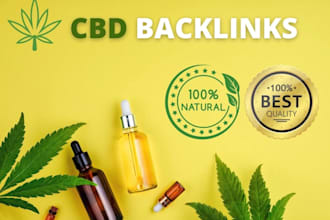 link building off page SEO for cbd cannabis hemp marijuana and vape high quality
