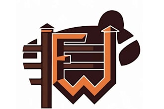 design commercial super fence company logo