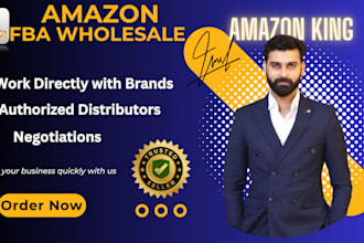 be your amazon fba wholesale virtual assistant