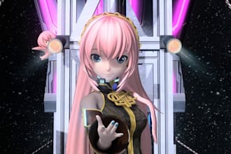 help you fix your mmd models, vtuber, vrm, sfm model, vrchat, 3d model