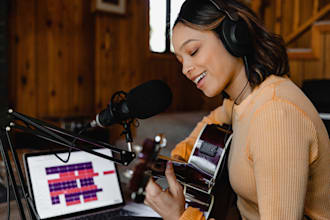 be your fruitful female singer songwriter in rock, pop, edm music composer