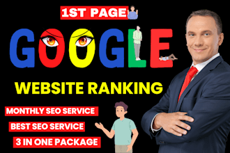 boost your website with monthly SEO service for 1st page google rankings