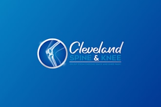 design a compassionate spine and knee chronic center logo