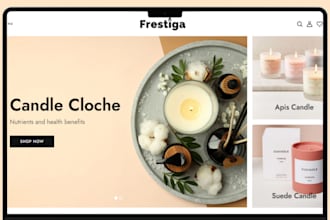 design candle shopify store candle website candle store candle shopify store
