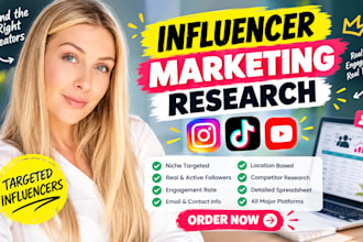search best instagram , tiktok , youtube influencers for influencer marketing