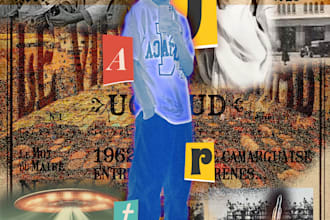 make a unique photo collage and art collage