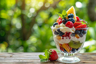 creat professional food photo and illustrations