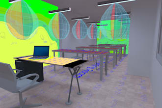 create lighting design, calculation using dialux evo