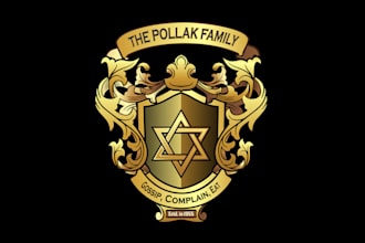 design high quality family crest logo