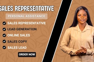 be your sales representative sales closer b2b lead generator high ticket sales