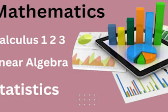 tutor calculus 1, 2, 3 college algebra, business math, discrete math algebra 1 2