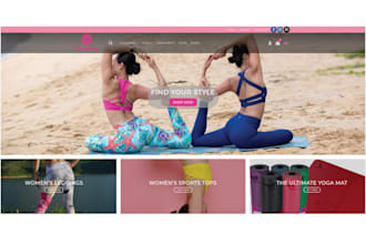 design print on demand yoga mats website workout apparel store water bottle site