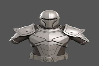 do 3d armor, 3d mask, 3d helmet, 3d cosplay, 3d sword, 3d knight armor, weapon