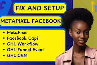 setup ghl metapixel facebook capi ghl workflow gohighlevel CRM funnel events
