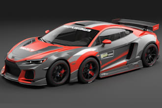 do 3d car model, fivem car, gtav car, 3d vehicle, aircraft for 3d printing, game