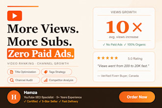 do youtube video SEO optimization for ranking and channel growth
