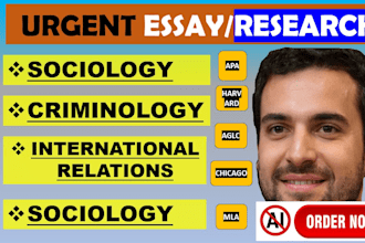 do sociology, legal research, criminology and international relations
