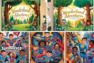 design a captivating picture book for young children