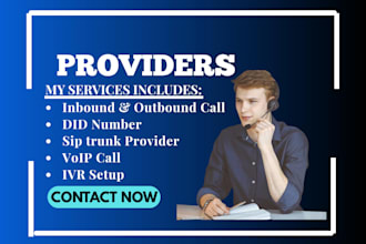 setup ivr 3cx voip call did number auto dialer sip trunk