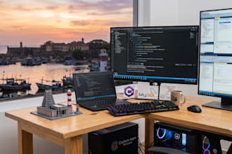 create interactive custom desktop application in c sharp