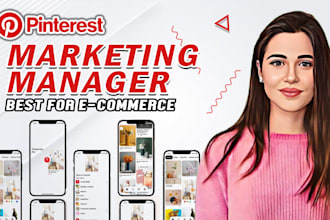 be your pinterest marketing manager, SEO expert, create pins
