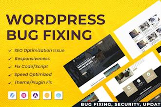 manage and enhance your wordpress website and do custom website development