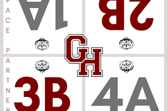 design educational materials that highlight your school colors and logo