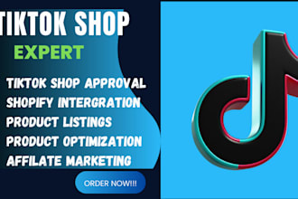 setup tiktok shop, tiktok ads, and do tiktok marketing