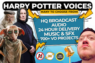 be the epic voices from harry potter