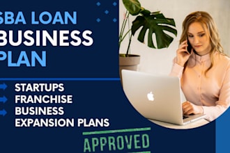 craft a complete business plan for sba and general loan application