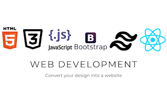 make web pages using react and tailwind