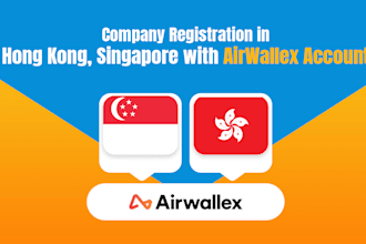 register company in hong kong, singapore with airwallex