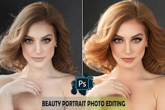 high end beauty editing and retouching in photoshop