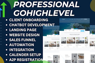 set up gohighlevel CRM and automation for service based businesses