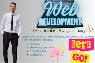 create custom full stack web solutions