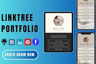 linktree landing page link in bio bio link taplink social media link in bio