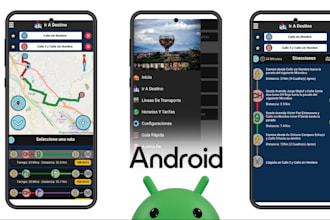 develop your android app with unity or maui in apk file