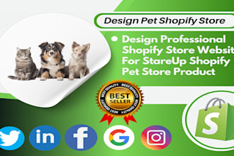 build most sccessful shopify store pet, dog and cat shopify dropshipping website