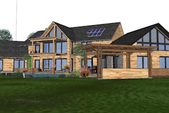 3d sketchup landscape design, 3d stylish furniture, 3d house model using dialux