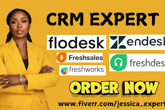 setup zendesk freshdesk freshsales flodesk crm and freshworks