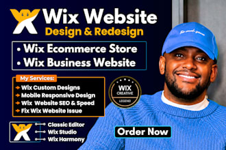 do wix website redesign, wix website design and website design, development, SEO