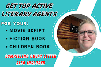 find responsive top active literary agent write query letter for movie script