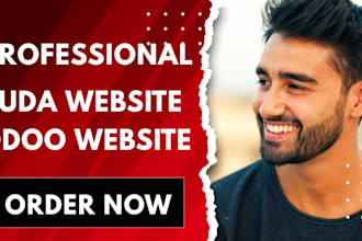 make visually stunning duda website odoo website to grow your business