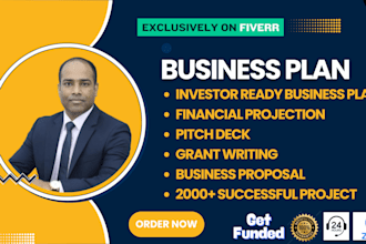 prepare a complete business plan