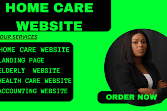 home care website, home care landing page home care leads