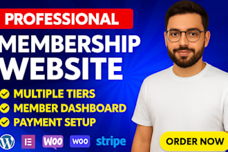 build wordpress subscription membership website using membership pro lifterlms