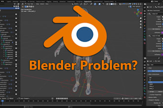help you solve a blender issue
