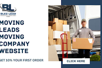 moving leads movers logistic moving company relocation transportation website
