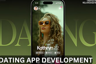 develop dating app, astrology app, social chat app talk app tinder app